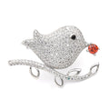 New Arrival Cute Lovely Bird Korean Brooches Women Custom Brooches Luxury Wedding New Brooch Manufacturers Direct Sale