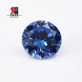 Baifu Sapphire Blue Round Brilliant Cut Cubic Zirconia Loose Stones 1.0-3.0mm 5A CZ Gemstones Wholesale
