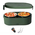 Hot Wholesale USB Heating Food Container Portable Stainless Steel Bento Lunch Boxes Electric Lunch Box Food Warmer