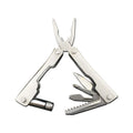 1 Pcs Multi-Purpose Stainless Steel Housing Folding Tool Pliers Combination With LED Night Light Portable Pliers Tools Set