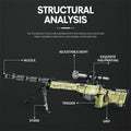 Reobrix 77026 Mechanical Long Range Model Building Blocks Set with Optical Scope and Folding Support