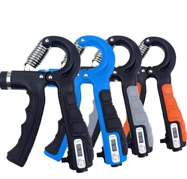 Wholesale 5-60kg Portable Digital Adjustable Hand Grips Strength Trainer Hand Grip Exerciser Strengthener for Home Training MegaBDM