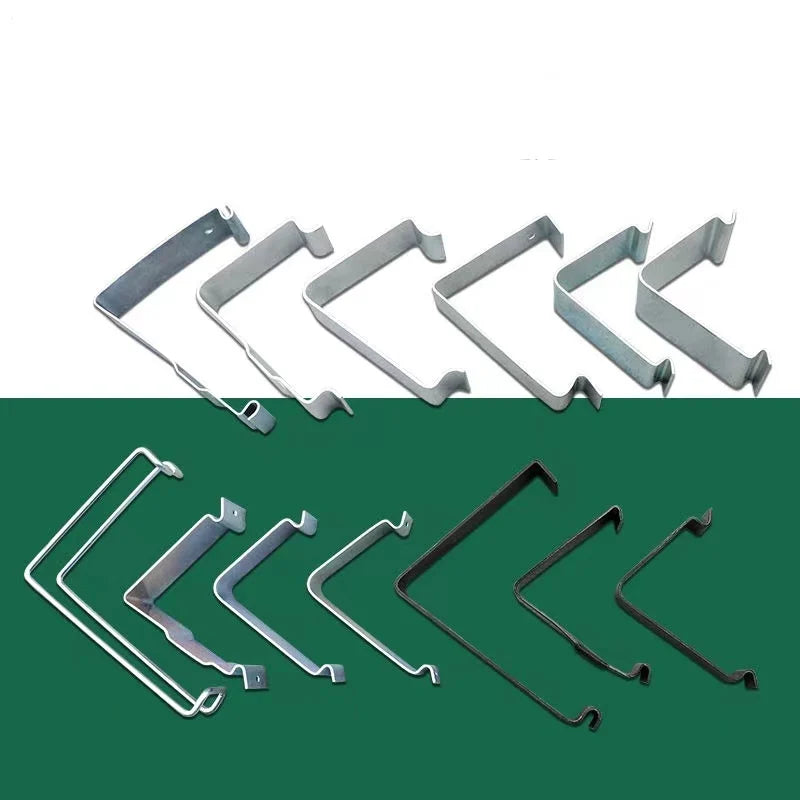 Sheet Metal Stamping Process Custom Fabrication Spring Zinc Steel Reusable Plywood Wooden Box Metal Crate Clip