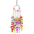 Eco-Friendly Acrylic Bird Toys Color Strings Wholesale Stock for Parrots Cross-Border Birdcage Decorations Pet Supplies Dogs