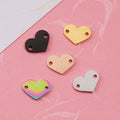 Factory Customized Personalized Mirror Polished Stainless Steel Hollow Pet Blank Heart Tungsten Fine Pendants Charms