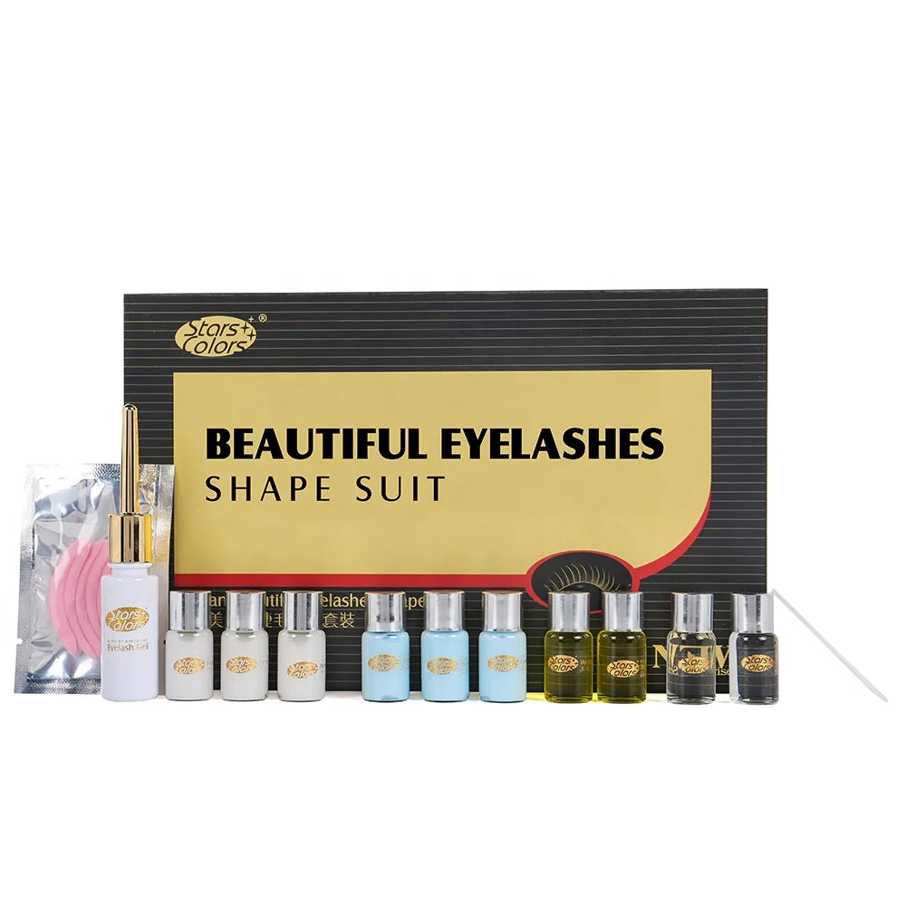 Starscolors Professional Quality Private logo Keratin Beauty Lash Lift Perm Cream Kit for Lash Salon