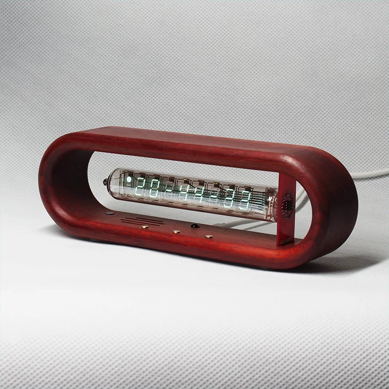 Time Capsule IV18 Simple Tube Table Clock Tomato Timer Fluorescent Tube Clock