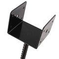 Heavy Duty Metal U Shape Fence Post Holder Pergola Brackets Deck Spike Post Base