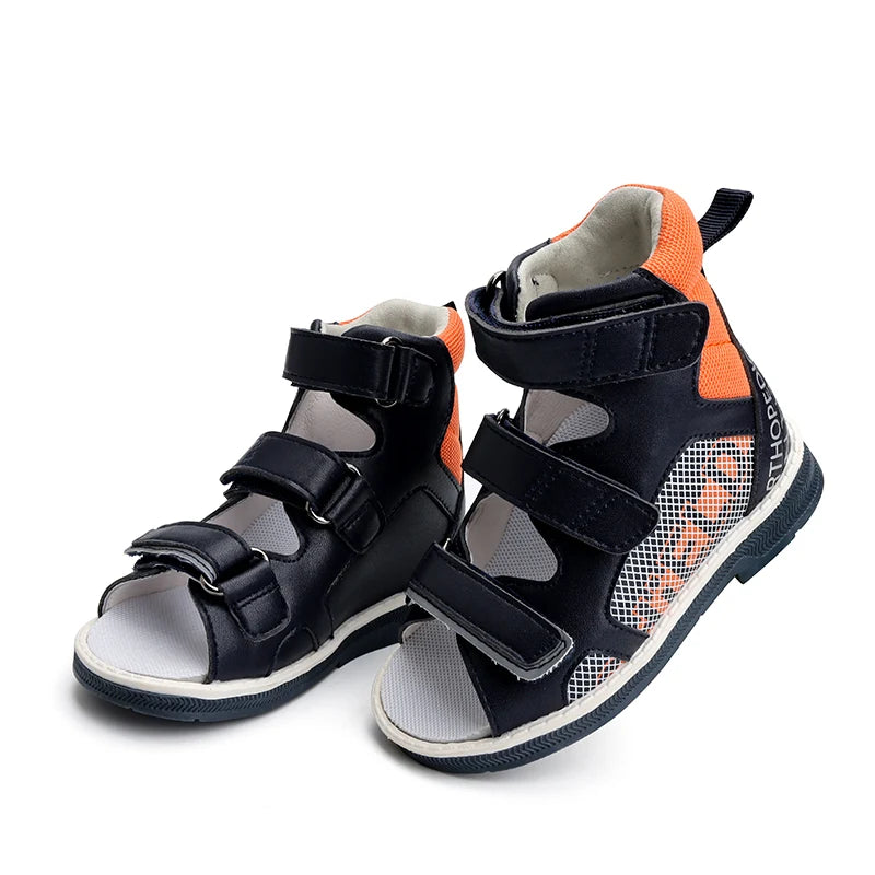 Princepard Summer Sandals Children for Toddler Orthopedic Kids Sandals With Arch Support Improve Tip Toe Walking