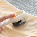 2024 New Shoe Automatic Liquid Laundry Scrub Brush with Soap Dispenser Multifunction Hydraulic Cleaning Brush Shoe Brush