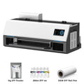 Europe Warehouse A3 DTF Printer 33CM Roll Film Auto Head Cleaning for Custom T Shirt Printing Home Business Small Order Garment
