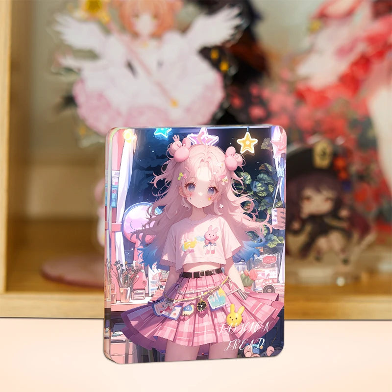 New Trend Communicable 3D Foreground Printing Anime Design Acrylic Stand Plastic Stand for Display