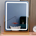 Howlighting 3 Tone Light 360 Degree Rotation Led Vanity Mirror Makeup Mirror Light With Mirror