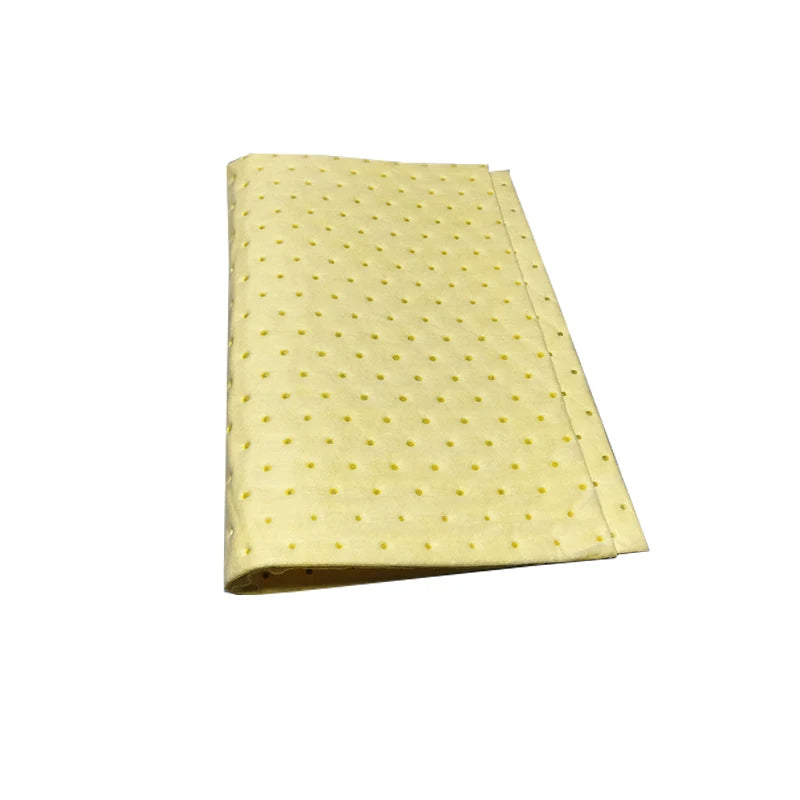 Heavy Weight Meltblown 100% Polypropylene Chemical Oil and Water Absorbent Pads for Oil Spill Control