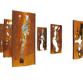 Decorative Movable Metal Privacy Screens Garden Room Divider Screens