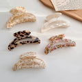 Fashion Korean High Quality Accessories Elegant Large Hair Claw Acetate Hair Claw Clips for Women Thick Hair Clamp