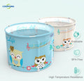 CHUFANG 40-60L 58*45cm Bpa Free 0.35Mm Nylon Pvc Durable Washable Ice and Hot Bath Bucket Tub
