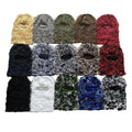 New One Hole Grassy Cagoule Knit Full Face Mask Fashion Fuzzy Designer Ski Mask Balaclava Distressed Balaclava Custom
