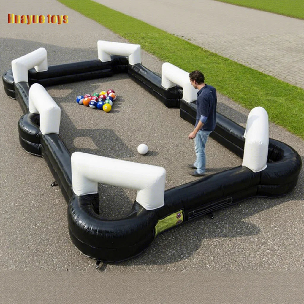 Hot Snookball Billiard Soccer Ball Commercial Human Snooker Inflatable Table Game