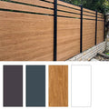 Fence Guardrail Yard Fence Aluminum Profile for Fence Outdoor Courtyard Aluminum Wall Panel Manufacturer