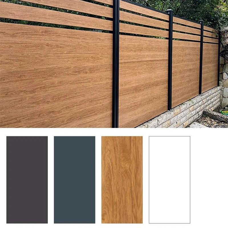Fence Guardrail Yard Fence Aluminum Profile for Fence Outdoor Courtyard Aluminum Wall Panel Manufacturer
