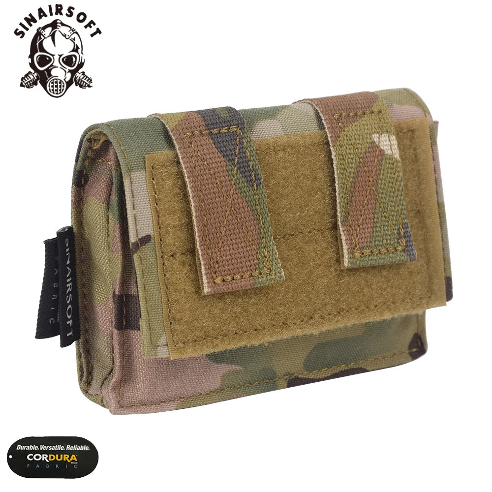 High Quality 500D Nylon Tactical Helmet Weight Pouch Camouflage Rear Battery Pouch for MC Style Helmets Hunting Accessories
