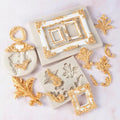 Baroque Style Curlicues Scroll Mold for Sugarcraft