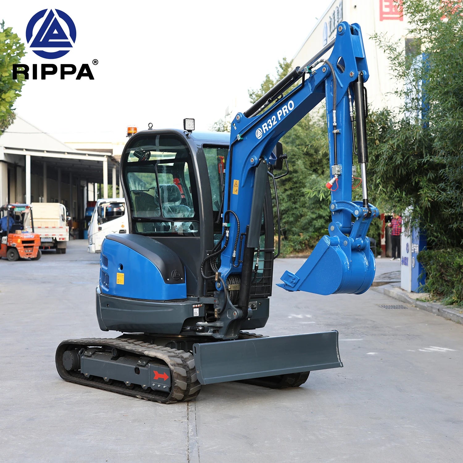 Real Manufacturer's Mini Excavator 3.5 Ton 1 Ton EPA Kubota Engine Factory Price Home Use Cheap Import Core Motor Pump PLC