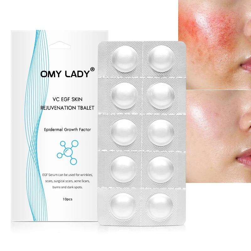 New Product Ideas 2025 Anti Aging Anti Wrinkle Repair Lyophilized Freeze-dried EGF Serum Skin Care