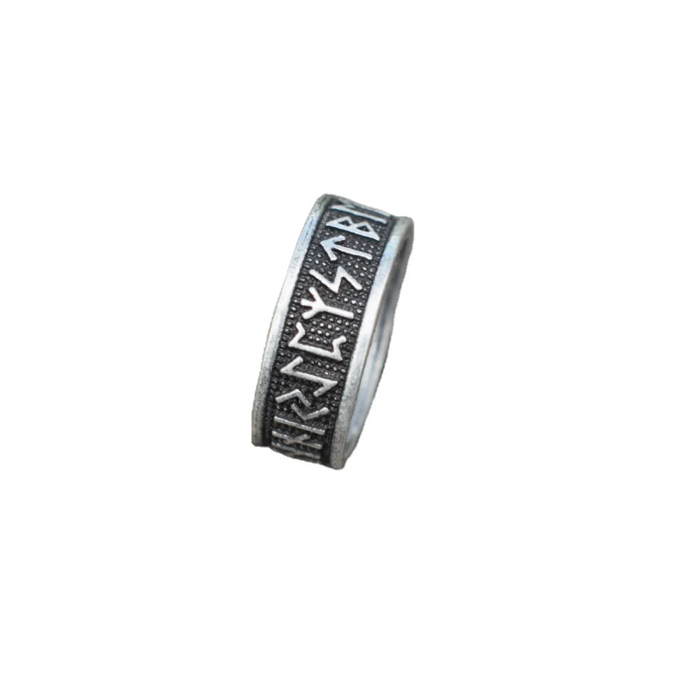 Hot Nordic Runes and Meaning Rune Runic Sanlan Jewelry Viking Ring