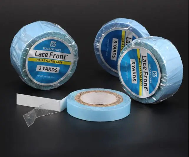 ML Super Tape Waterproof Ultra Thin Double Sided Adhesive Tape Blue Walker Lace Wig Glue Dobdle Hair Tape