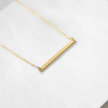 EManco Custom Name Engraved Bar Pendant Necklaces Fashion Jewelry Factory Sale