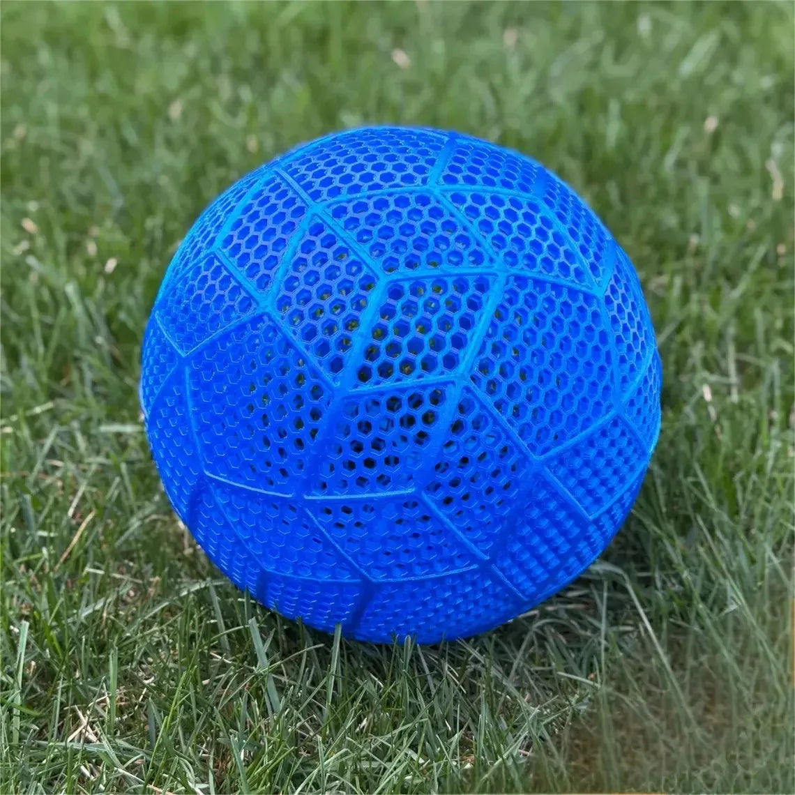 3D Printed Silent Indoor Soccer Ball New Soccer Fan Gift with No Air Machining Services Product
