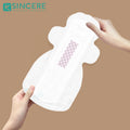 Large Size Lady Menstrual Pads Ultra Thin Breathable Super Absorbent Soft Disposable Day Use 305mm Winged Leak Guard Bamboo Top