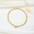 This Stainless Steel Gold-plated Double-layer Pearl Necklace Is a High-end Versatile and Fashionable Accessory for Women