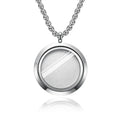 Keepsake Jewelry Stainless Steel Photo Locket Pendant Cremation Urn Necklace