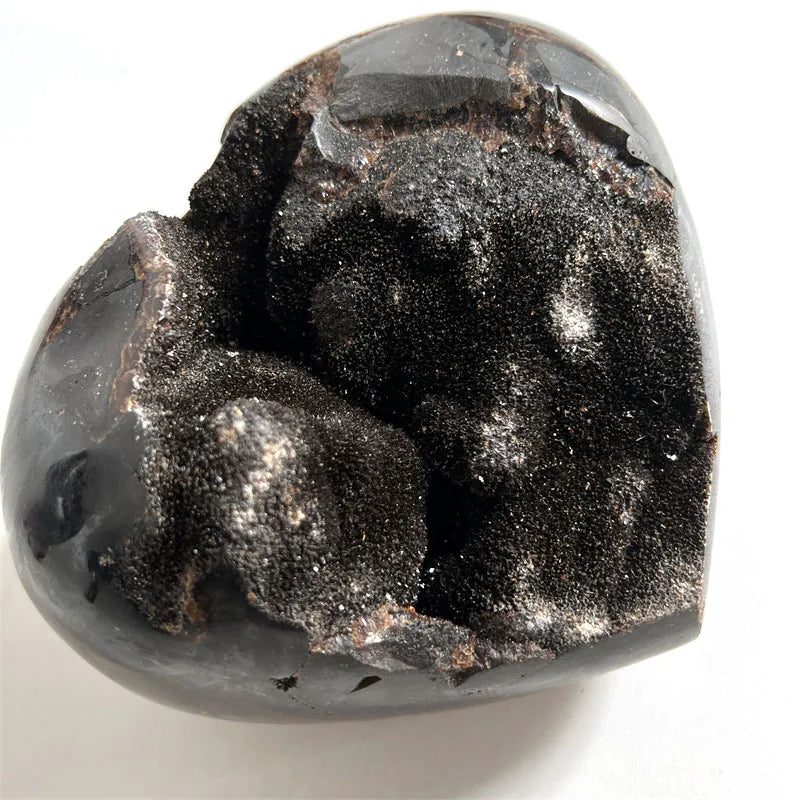 Natural Septarium Eggs Septarian Geode Heart Different Sizes Quartz Crystal Eggs for Gift
