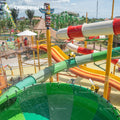 CMWaterParks Water Slide Fiberglass Private Backyard Kids Fiberglass Pool for Resort Hotel