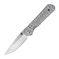 New Design Titanium Handle Pocket Folding Knife D2 Damascus Outdoor Camping Industrial Utility Fruit Knives DIY OEM Gift Knife