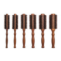 High Quality Wooden Hair Brush with Mixed Boar Bristles for Home Use and Salon Use