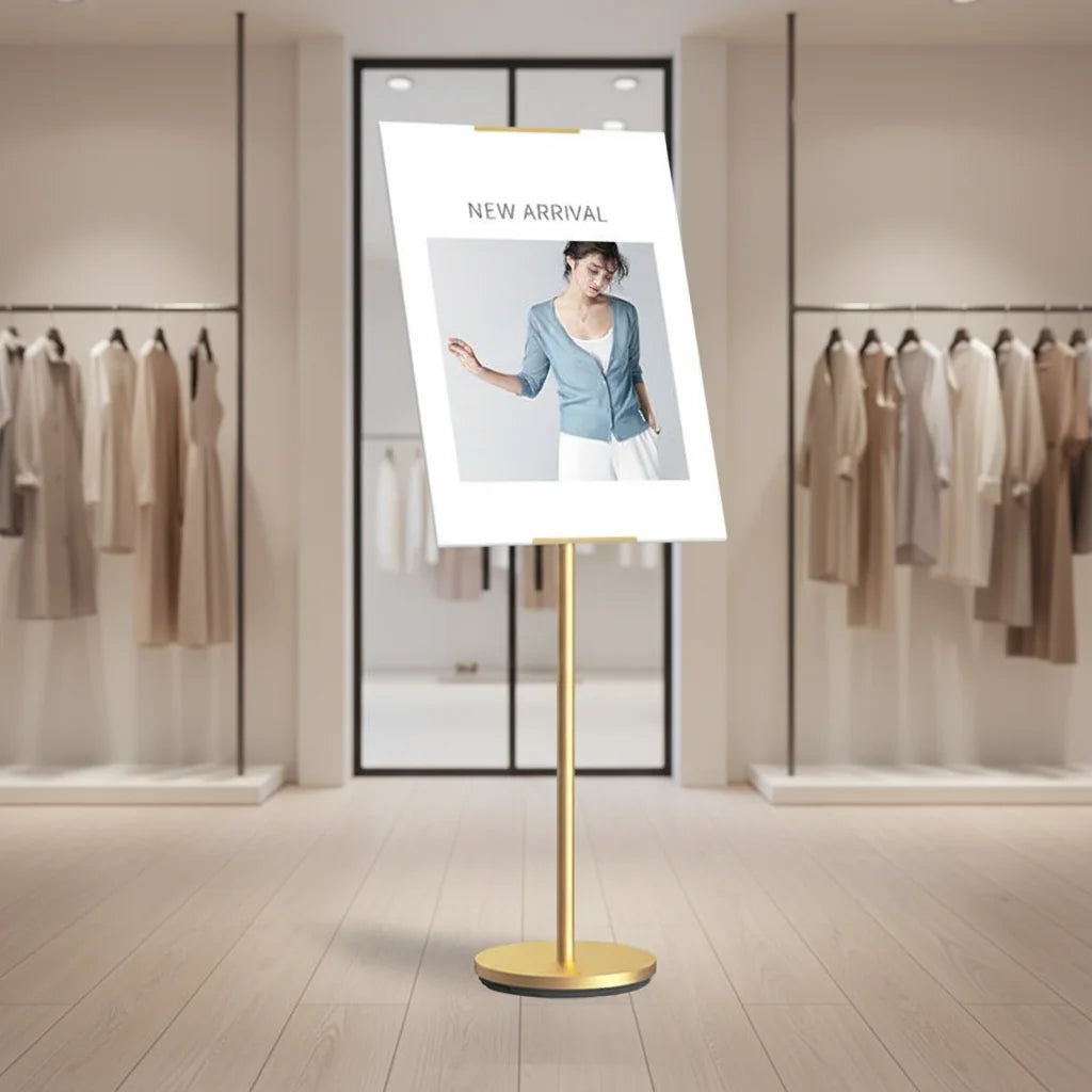 Boze High Quality Frame Board Display Stand Hot Selling Sign Holder for Shopping Mall Advertising Boards