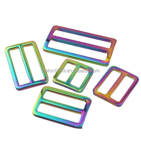 Stock Supply 20mm 0.75inch Zinc Alloy rainbow Belt Buckle for Handbags