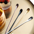 Wholesale Japanese Style Stainless Steel 304 Flatware Food Grade Safe Mirror Polish Coffee Tea Milk Stirring Spoon for Giveaways