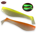 TAKEDO MY16 17CM 52G Soft Fishing Lures Luminous Fishing Bait PVC Trolling Softbait With Sound Bead Wobblers for Tuna Shark