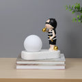 Resin Craft Kit Interior Home Decor Lovely Kids Room Led Light Moon Ball Table Decoration Ornaments