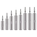 Wholesale 5pcs/bag 2.5g-20g Inverted Lead Long-range Soft Bait Cylindrical Spherical Anti-hanging Fishing Sinker Lead Weight