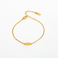 Goodluck Charm Bracelet 18K Gold Plated Stainless Steel Bracelet for Women New Jewelry Wholesale