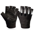 Night Fishing Camping Summer Unisex Leather Luminous Fingerless LED Flashlight Sports Cycling USB LED Light Bike Gloves