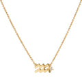 Inspire Jewelry New Arrival Stainless Steel Zodiac Diamond Pendant Necklace Custom Zodiac and Diamond Party Jewelry for Unisex