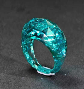 Customize Unique Pure Ruby Rings Big Size Carat 80CT 100CT Lab Grown Ruby Sapphire Paraiba Synthetic Diamonds Ring for Men